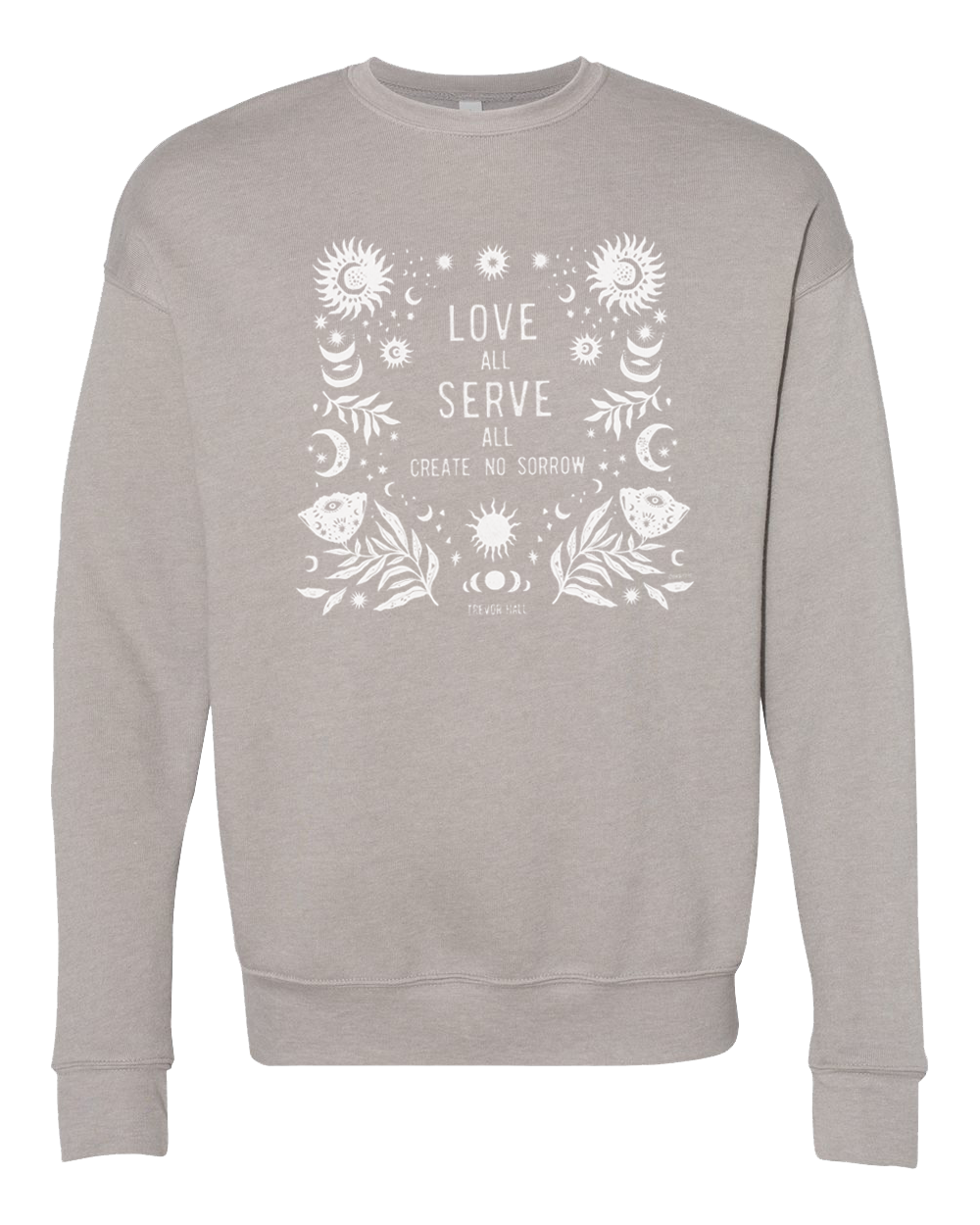 Love All Unisex Crewneck (Heather Stone)