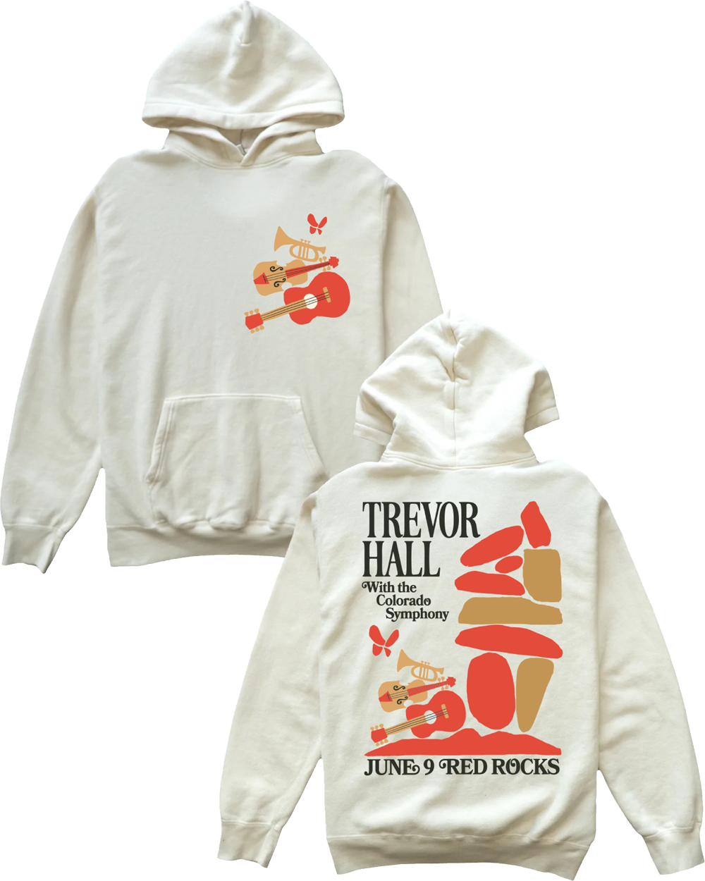 Red Rocks 2024 Hoodie Trevor Hall Store