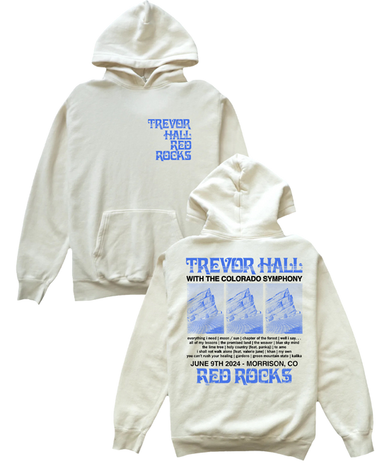 Red Rocks Set List Hoodie