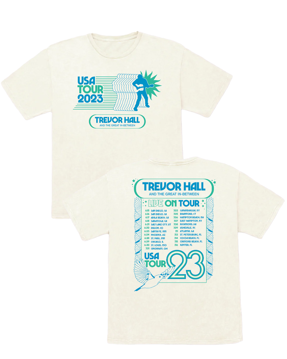 2023 Tour Tee – Trevor Hall Store