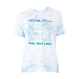 More Than Love Crystal Wash Tee (Blue & White) [SMALL & XL ONLY]