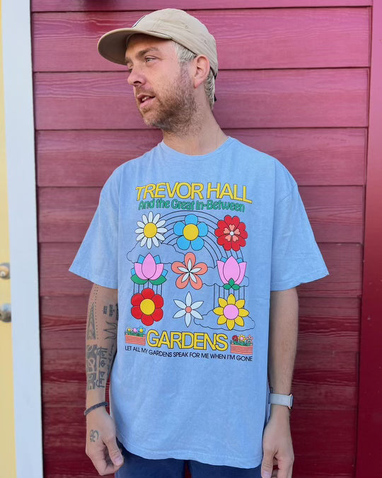 Gardens Tee (Light Blue)