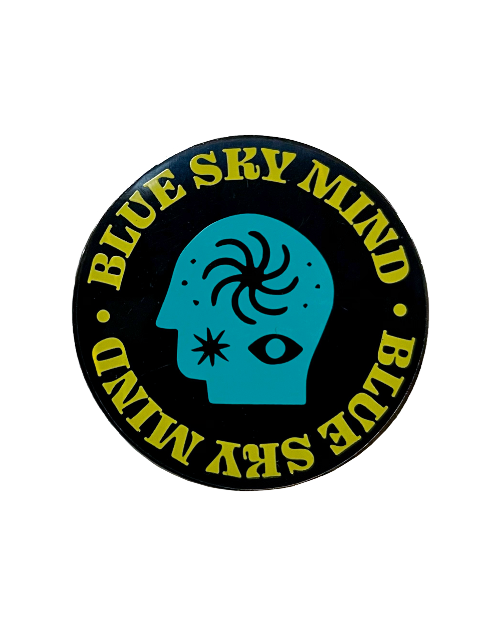 Blue Sky Mind Numbered Pin