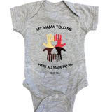 Youth / Baby - Mama Told Me Onesie (Heather Gray) [NEWBORN ONLY]