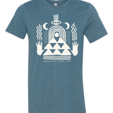 Moon / Sun Tee (Heather Blue) [SMALL & XL ONLY]