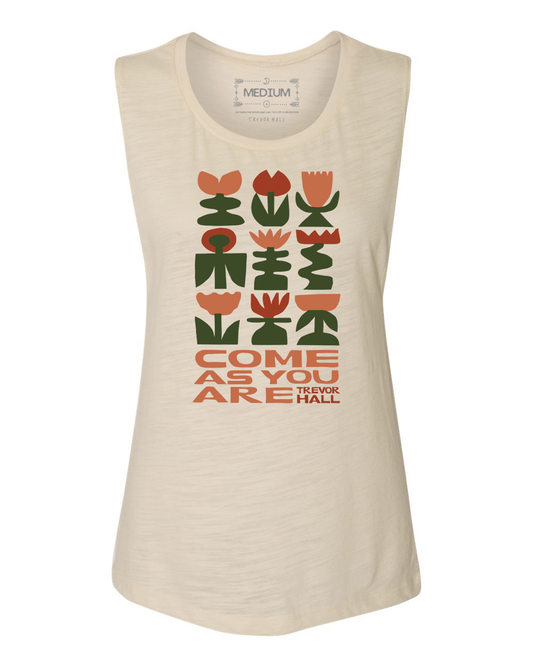 Women's Come As You Are Muscle Tank (Natural)