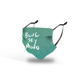 Blue Sky Mind Face Mask